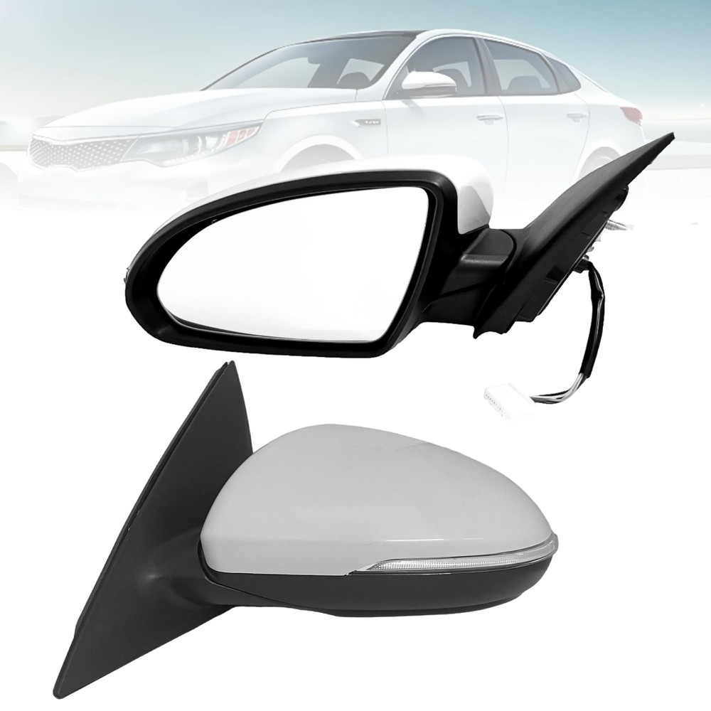 Left Driver Side Mirror Compatible with 2016 2017 2018 Kia Optima Rear View M…