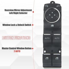 Power Window Switch Driver Side | Compatible with Ford Explorer 2011-2015