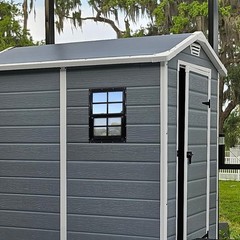 2 Pack Shed Windows 14” x 21” Household Windows W/ Tempered Glass & Fiberglass