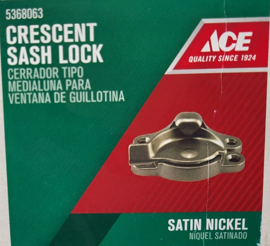 Lot of 10 Satin Nickel Window Sash Locks 2-5/8 in. W 5368063