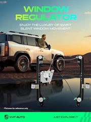 Power Window Regulator with 7-Pin Motor Assembly for Front Driver Side