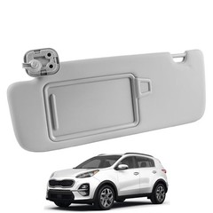 Driver Side Sun Visor Compatible with 2017 2018 2019 2020 2021 2022 KIA Left