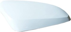Side Door Rear View Mirror Cover Decor Cap for 2011-2016 (Only for Mirror with T