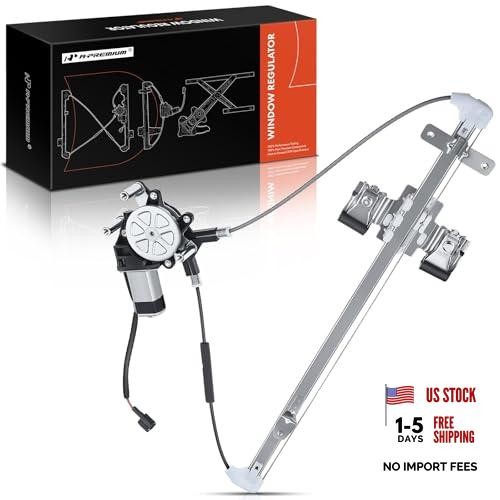 Rear Left Driver Side Power Window Regulator with 2-Pin Plug Rear Driver (LH)