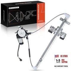 Rear Left Driver Side Power Window Regulator with 2-Pin Plug Rear Driver (LH)