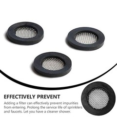 50Pcs Reusable Silicone Filter Screen Washer Rubber Seal for Faucet Hose