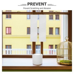 White Aluminum Trim Protective Film for Window and Door Scratch Protection