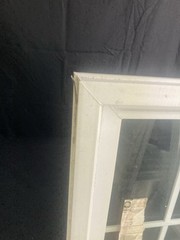35” W X 57” H Simonton Double Hung Window With Grid Half Screen See Notes