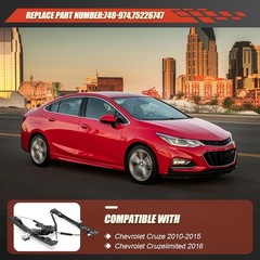Power Window Regulator Driver Side （7pins） Compatible with Chevy Cruze 748-974