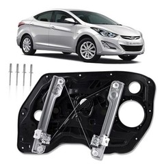 Window Regulator Driver Side Without Motor for Front Left Side Compatible with