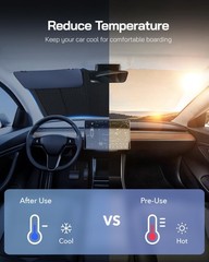 Pigenius Windshield Sunshade for Hyundai Elantra 2011-2016 Elantra Coupe 2013…