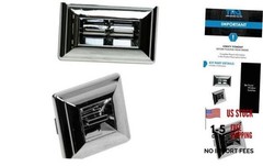 Chrome Power Window Switch Pair Set of 2 for Chevy GMC Pontiac