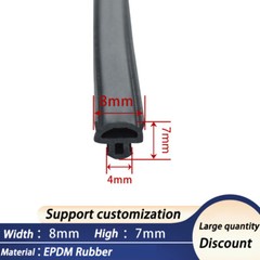 uPVC Window & Door Bubble Gasket Seal Flipper Double Glazing Rubber Draught Seal