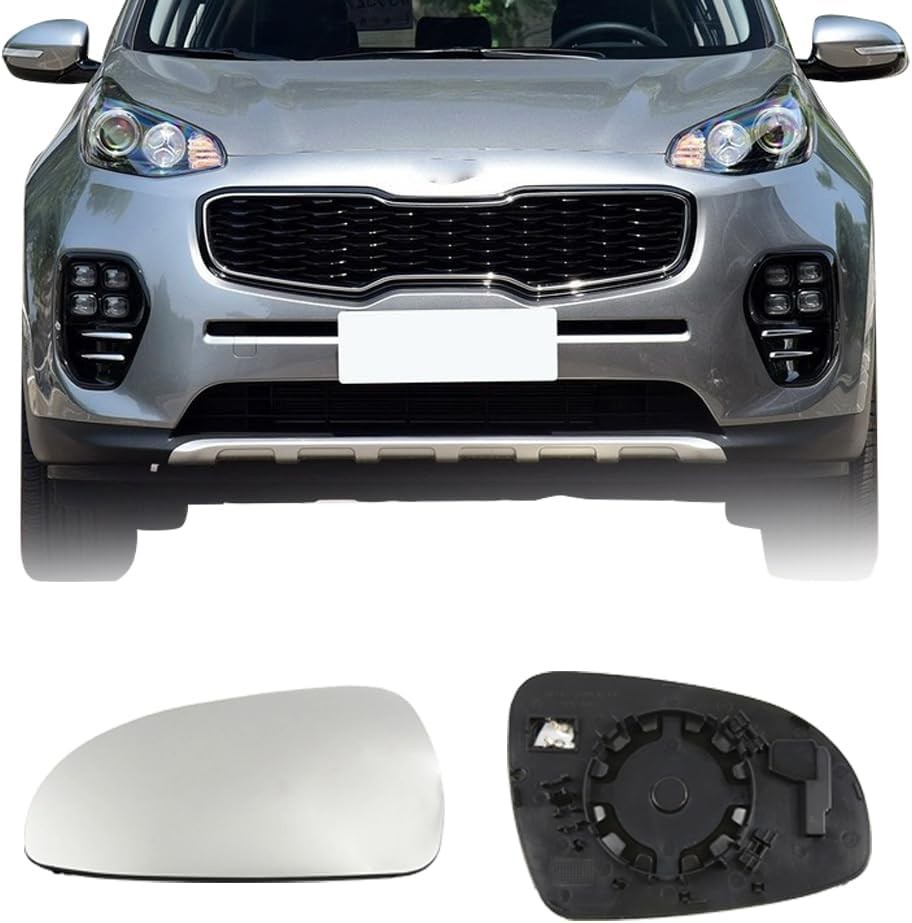 Driver Side Mirror Replacement Glass for Kia Sportage 2017 S-Class Drive side