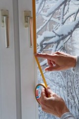 tesa Thermocover Insulating Film window Cover, Choice of size – Transparent