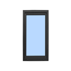 Elite Avora 28″ x 72″ Tilt and Turn Black Exterior and White Interior
