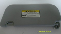 14-19 Kia Soul Right Passenger Side Sun Visor Gray