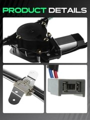 Power Window Regulator With 2-Pin Motor Assembly for Lincoln Front Driver Side
