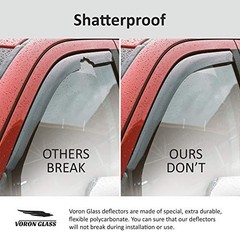in-Channel Extra Durable Rain Guards for Kia Sportage 2017 For Sportage 17-22