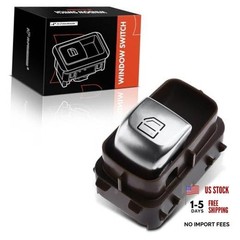 Front Right Passenger Side Power Window Switch – Coffee Color – Compatible