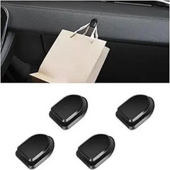 4PCS Self-Adhesive Car Dashboard Hooks, Strong Sticky Hangers for Color: 4 PCS
