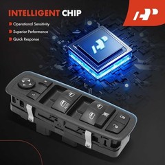 Front Left Driver Side Power Window Switch | Compatible with 2011-2016 Journey