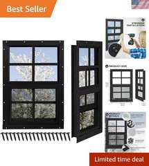 Weather-Resistant Shed Windows 12×18 with Built-in Screens – Easy Home Upgrade