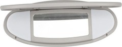 Sun Visor Illuminated Mirror/Makeup Mirror Compatible with M Color: Light Gray