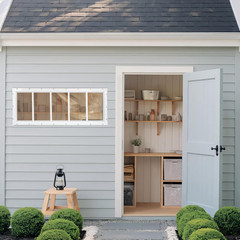 Shed Windows 2 Pack, Fixed Transom Windows 10″ X 29″ with Tempered Glass, Garage