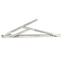 16-” Hanging/Casement Window Hinge, 202 Stainless Steel