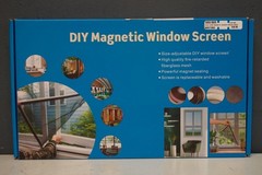 DIY Magnetic Window Screen Mesh