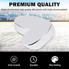 Side View Mirror Covers Caps Top Half Compatible with Silverado Tahoe Subur