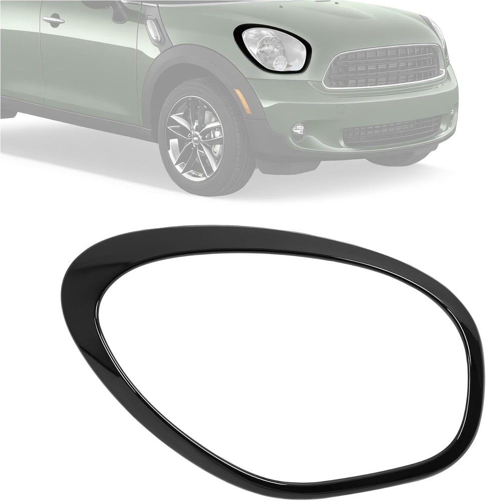 RH Headlight Bezel Door Compatible with 2011-2016 Mini Cooper Countryman 2013