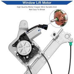741-578 Rear Driver Side Power Window Regulator with Rear Left Driver Side