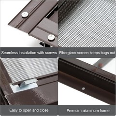Weather-Resistant Flush Mount 18×23 Shed Windows – 2 Pack with Easy DIY Setup