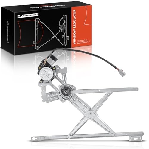Power Window Regulator with Motor Compatible with Honda Front Driver Side (LH)