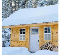 24 X 27 ” Single-pane Aluminum White Flush( 2 pack) shed windows