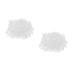 2pcs 1Bag Fusible Glass: Art Material Glass Scrap Pieces for Microwave