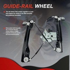 748-974 Power Window Regulator with Motor Compatible Front Driver Left Side
