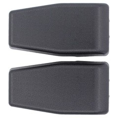 2Pcs Black Liftgate Glass Hinge Cover Trim for Jeep