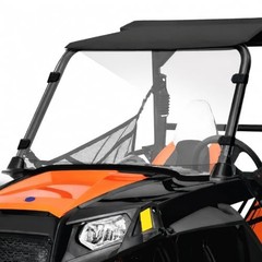 Scratch-Resistant UTV Front Windshield Compatible with Polaris RZR 800/S