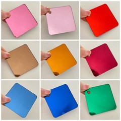 Coloured Plastic Panel Sheet 2/3/5mm Colour Material 200 x 300mm Guard Screen