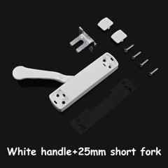 Left right Universal Aluminum Alloy Internal & External Flat Handle For Window
