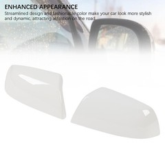 2PCS Stylish Rear View Door Wing Mirror Cover For 2008-2022