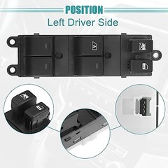 Front Left Driver Side Power Window Switch for Subaru Forester S12 2.0XS