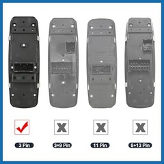 Front Left Driver Side Power Window Switch No.68234092AC with Tool Window