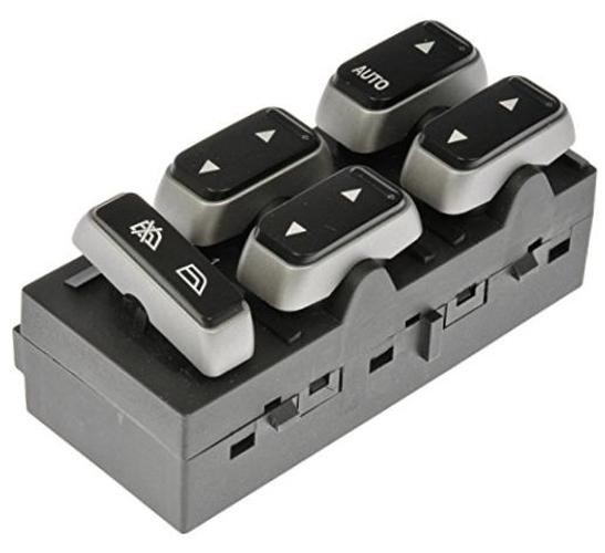 901-326 Front Driver Side Power Window Switch 5 Button – Compatible with Select