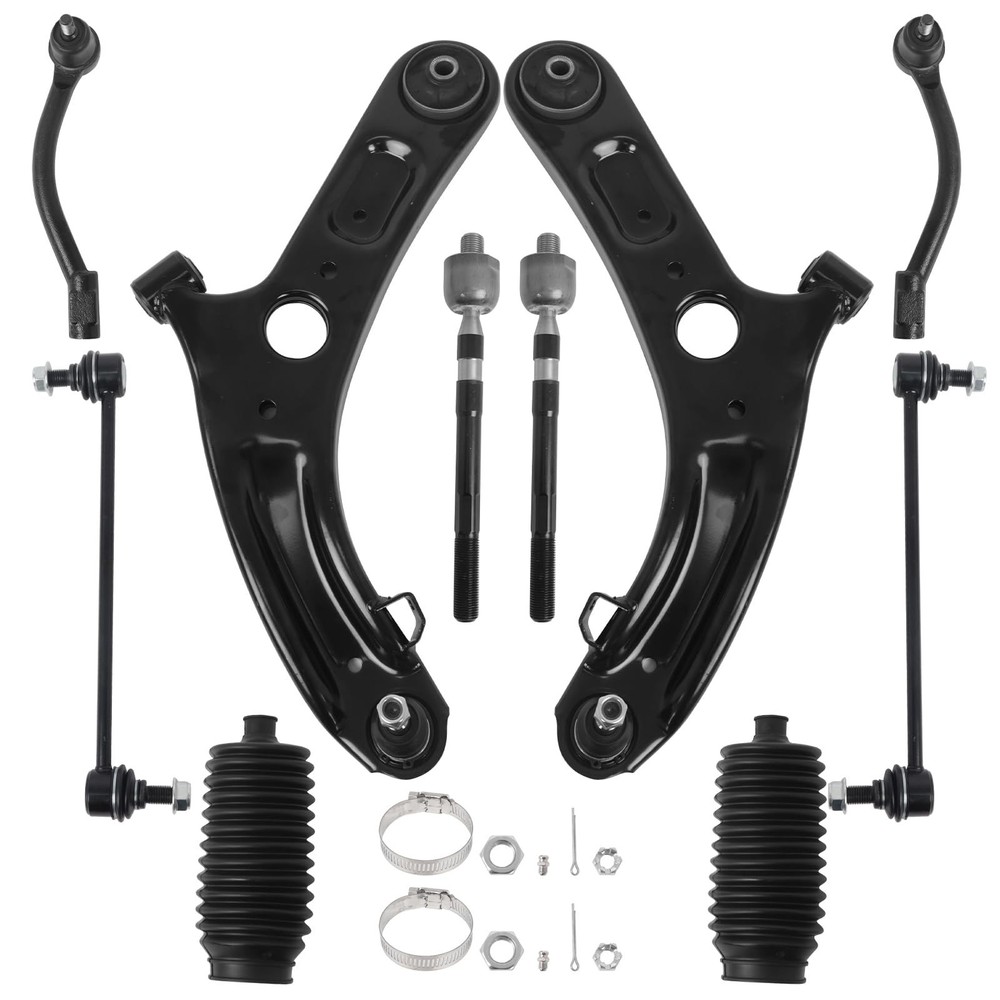 10Pcs Front End Suspension Kit for 2011-2016 Hy-undai Elantra Sedan/ 12-17 Ve…