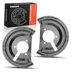 Front Driver and Passenger Brake Dust Shield Compatible Front Left and Right