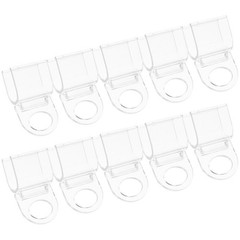 10 Pcs Roller Shades Accessories Modern Curtains Clips for Drapes